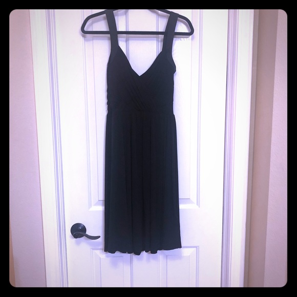 Ann Taylor Little Black Jersey Dress - Picture 2 of 3